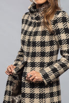 Millie Houndstooth Coat - AXEL'S