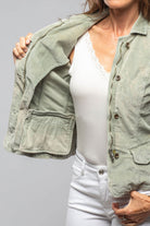 Dune Butte Corduroy Jacket In Sage Ladies - Outerwear - Lightweight