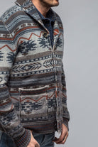 Jeckyll Navajo Shawl Jacket In Grey - AXEL'S