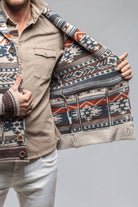 Jeckyll Navajo Shawl Jacket In Natural - AXEL'S