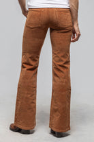 Dune Luna Velvet Flare In Cognac Ladies - Pants - Jeans