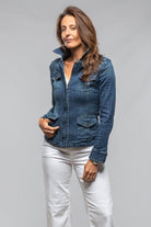 Pagosa Vintage Denim Jacket In Mid Blue - AXEL'S