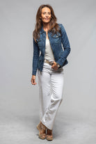 Pagosa Vintage Denim Jacket In Mid Blue - AXEL'S