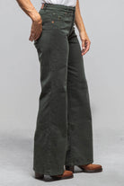 European Culture Collins Relaxed Leg Jean In Deep Forest Ladies - Pants - Jeans