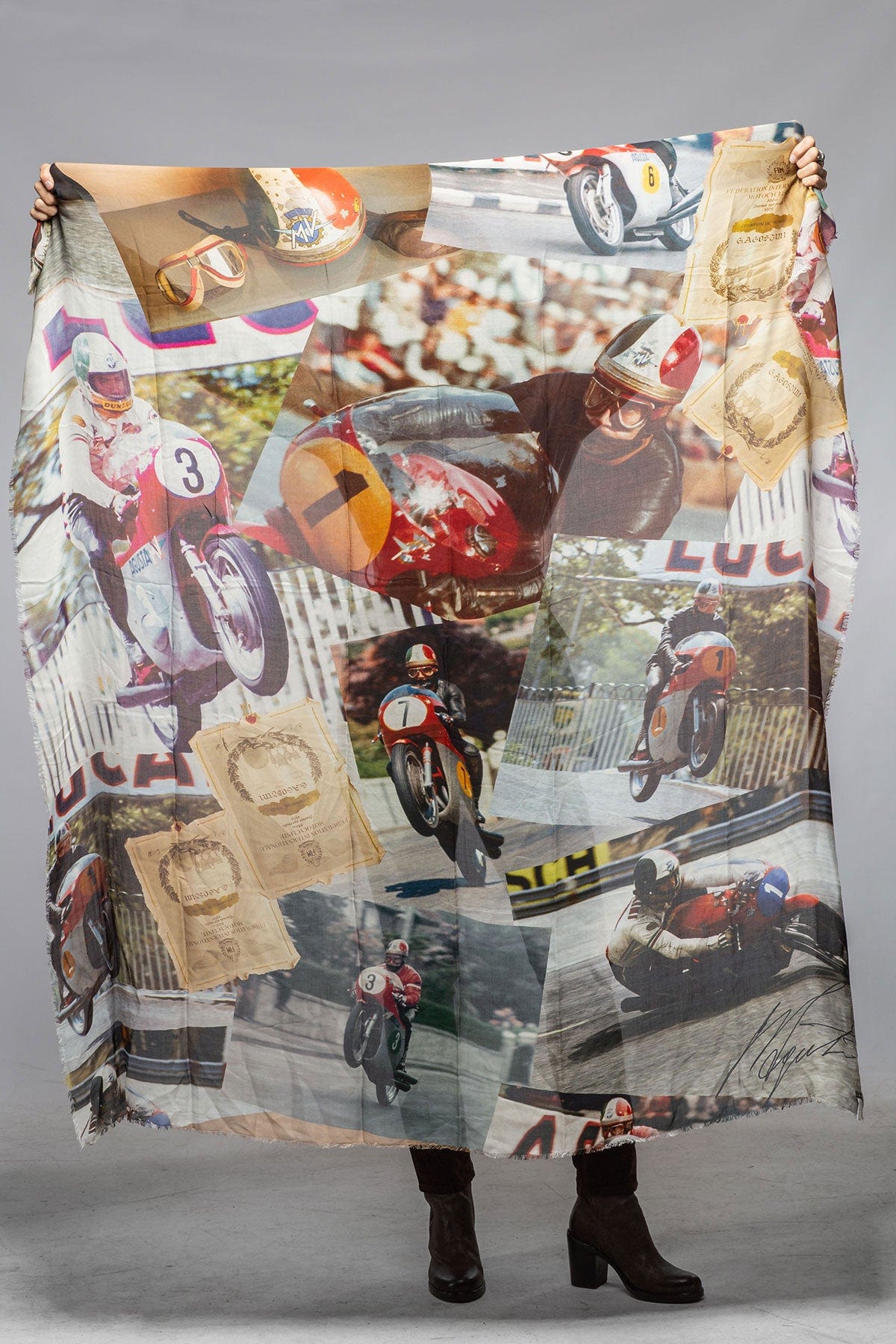 Il Pilota Vintage Moto Scarf - AXEL'S