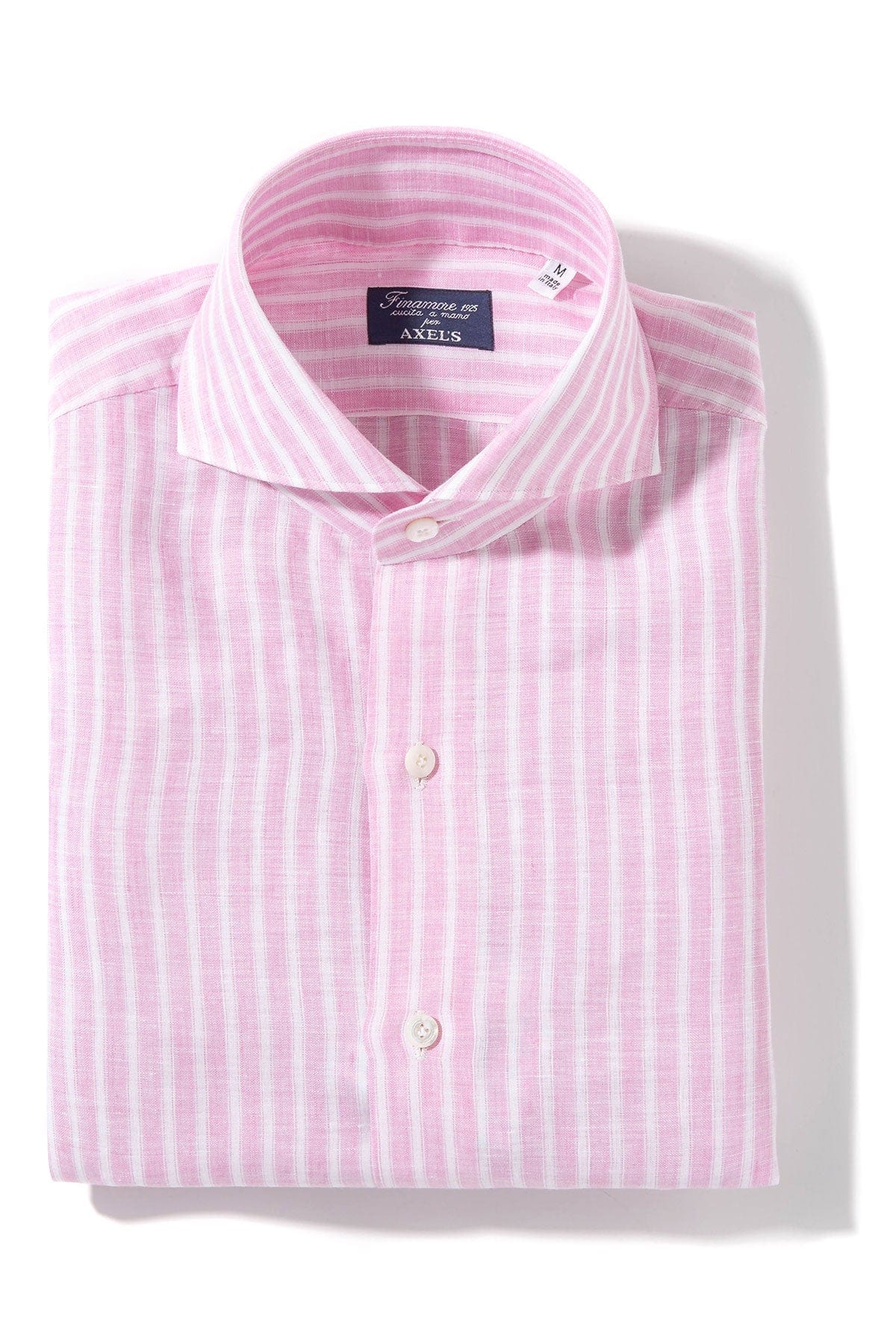 Bonobo Linen Washed Bengal Stripe In Pink - AXEL'S