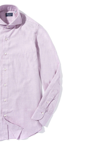Hemme Cotton Cashmere Shirt in Purple - AXEL'S