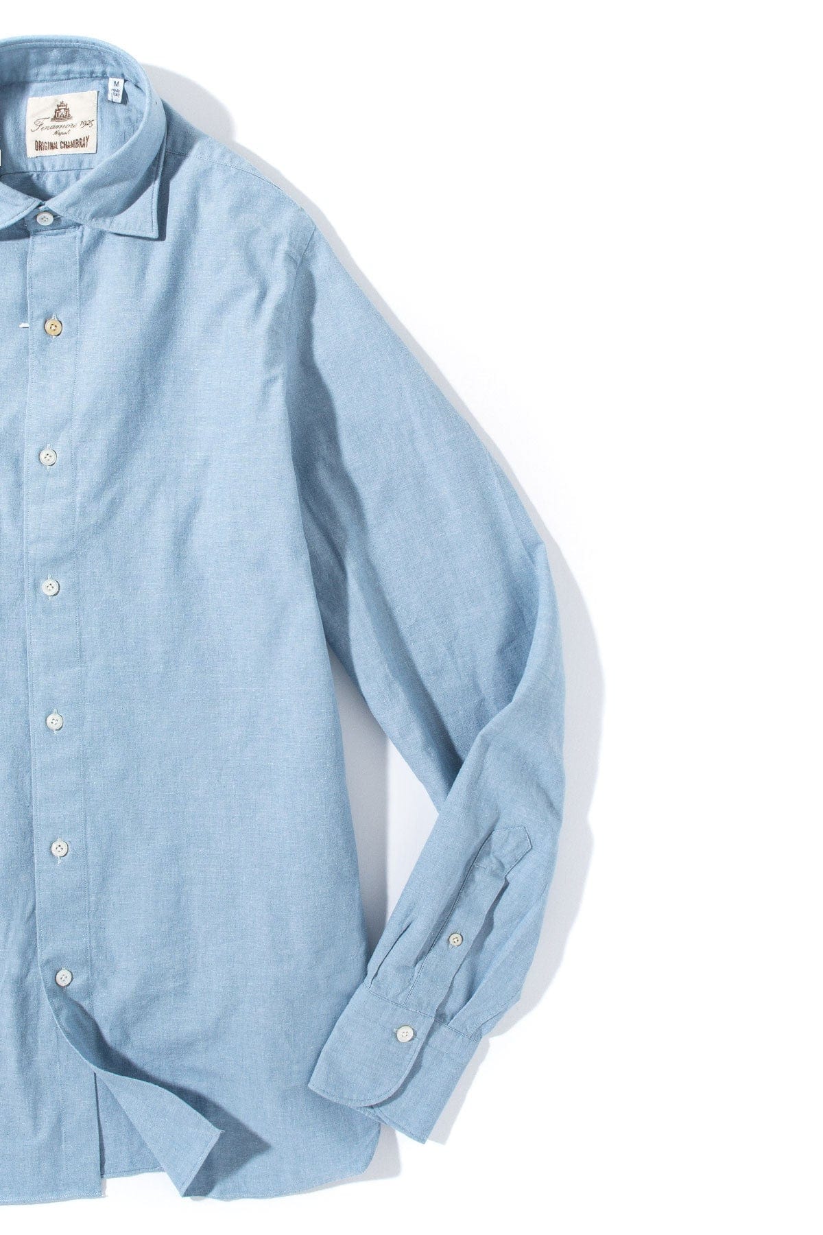Lienz Chambray Shirt In Blue - AXEL'S