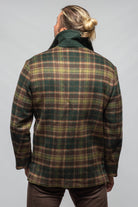 G.ABO Devito Plaid Jacket in Green Mens - Outerwear - Cloth