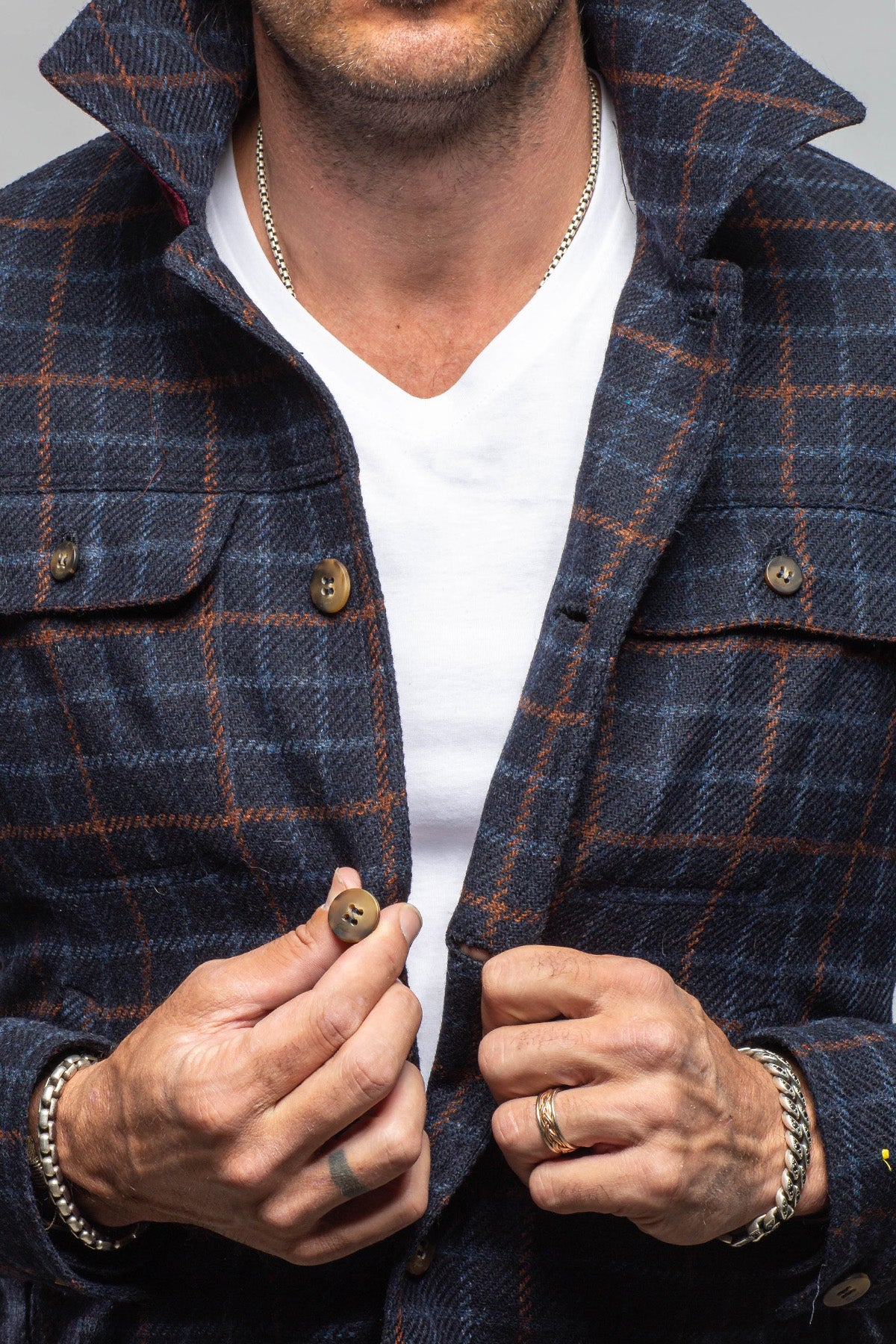 Luciano Wool Trucker Jacket - AXEL'S
