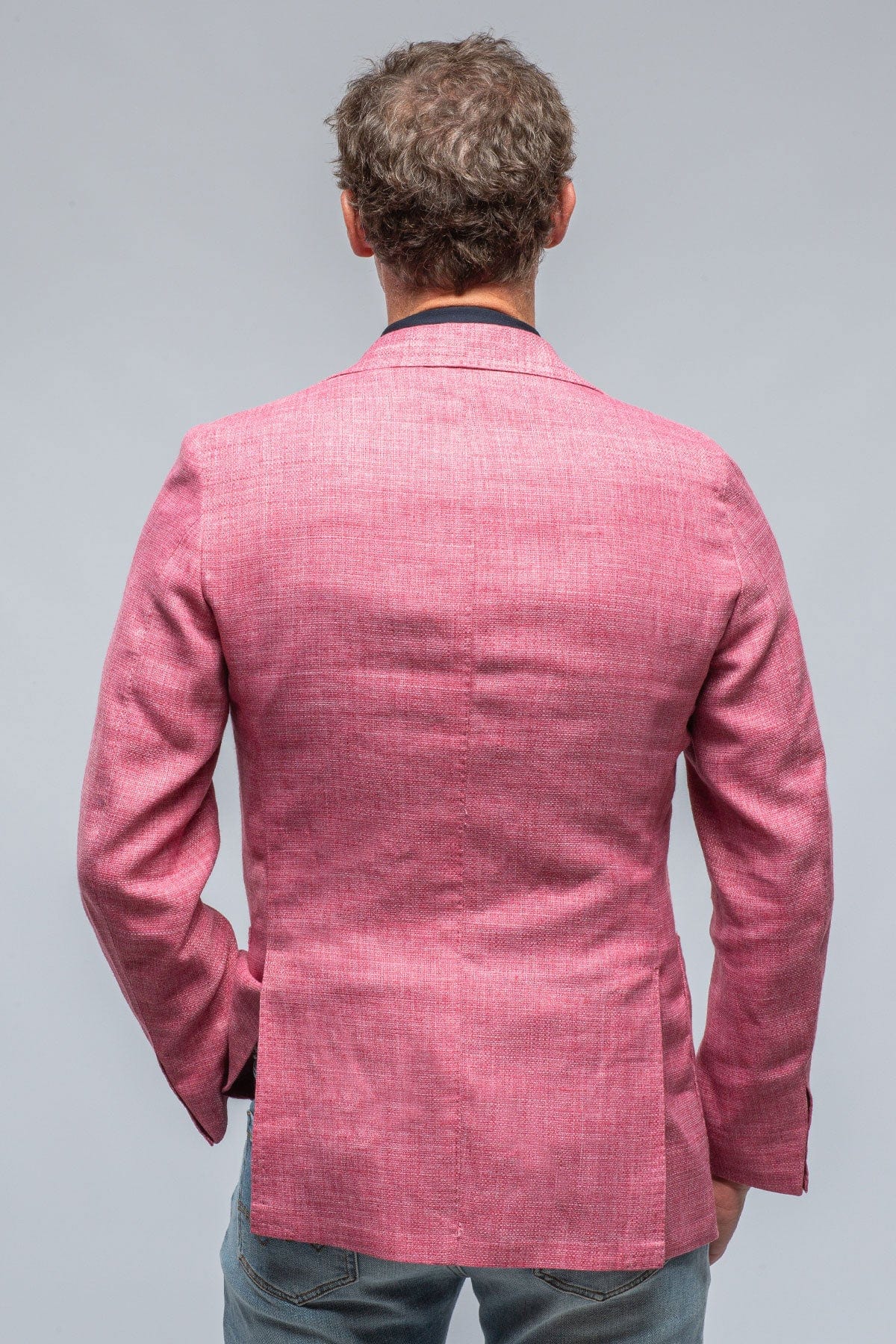 Sorbetto Sport Coat In Pink - AXEL'S