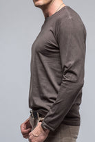 Georg Roth Brea LS Crew In Basalt Mens - Shirts - T-Shirts