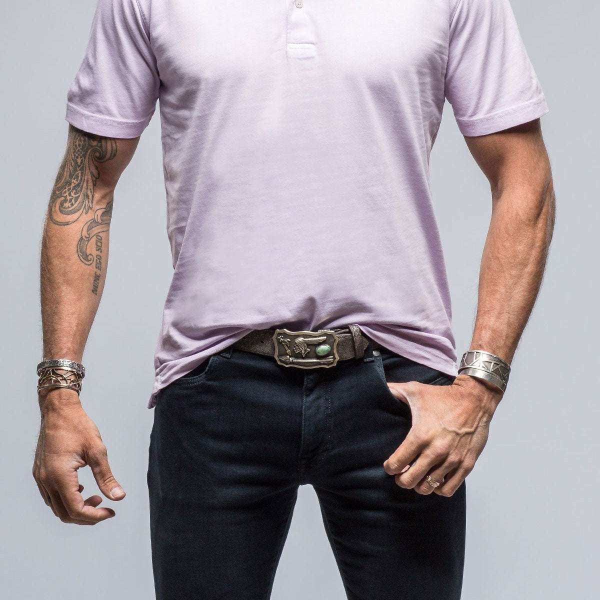 Georg Roth Cruz Cotton Polo in Lilac – AXEL'S