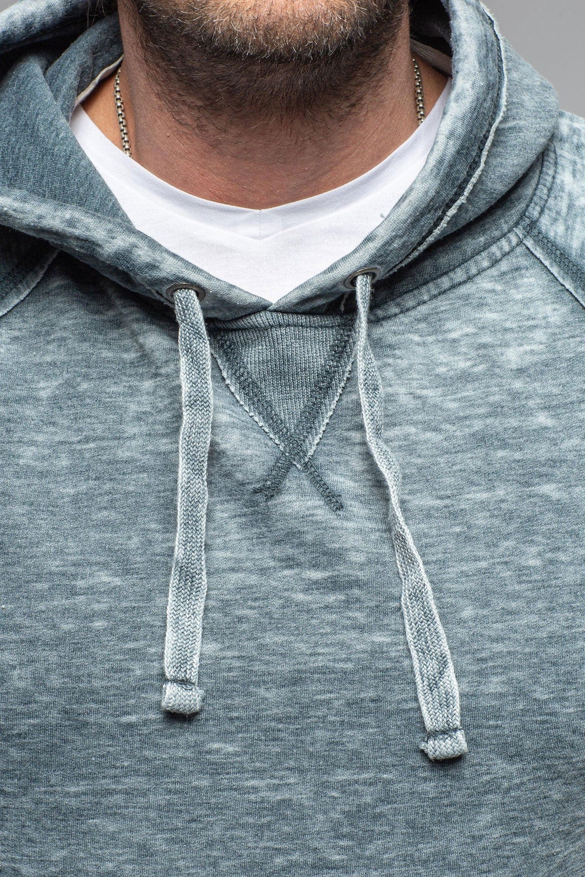 Georg Roth Monterey Fleece Hoodie In Navy Mens - Outerwear - Overshirts