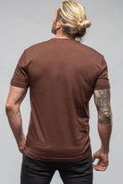 Pismo Cotton Tee In Chocolate - AXEL'S