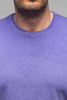 Pismo Cotton Tee In Purple - AXEL'S