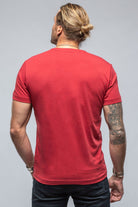 Pismo Cotton Tee In Red - AXEL'S