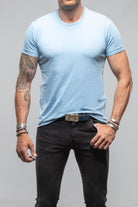 Pismo Cotton Tee In Sky - AXEL'S