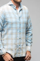 Giannetto Portofino Bamberg Snap Shirt In Blue Mens - Shirts - Dress