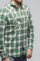 Giannetto Portofino Belfort Brushed Cotton Snap Shirt Mens - Shirts - Dress