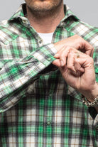 Giannetto Portofino Belfort Brushed Cotton Snap Shirt Mens - Shirts - Dress