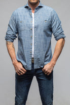 Drakes Denim Button Down Shirt - AXEL'S