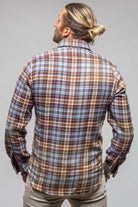Kempten Western Snap Shirt In Blue - AXEL'S