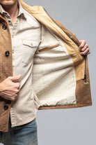 Gimo's AW Jacket In Tan | Mens - Outerwear - Leather