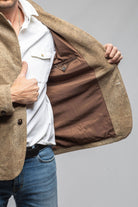 Axel's Ranch Jacket In Distressed Tan - AXEL'S