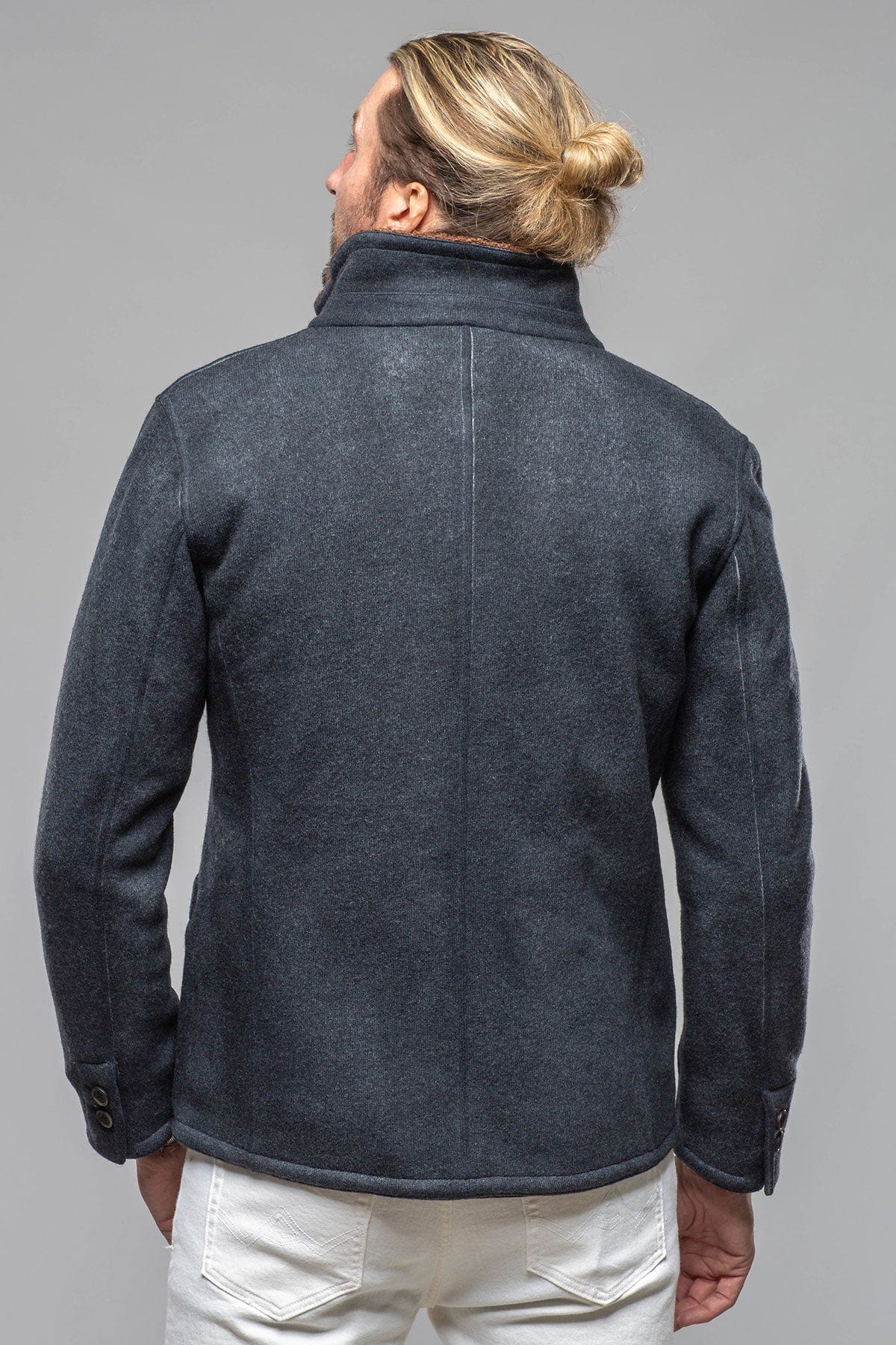 Bale Sherpa Jacket In Navy - AXEL'S