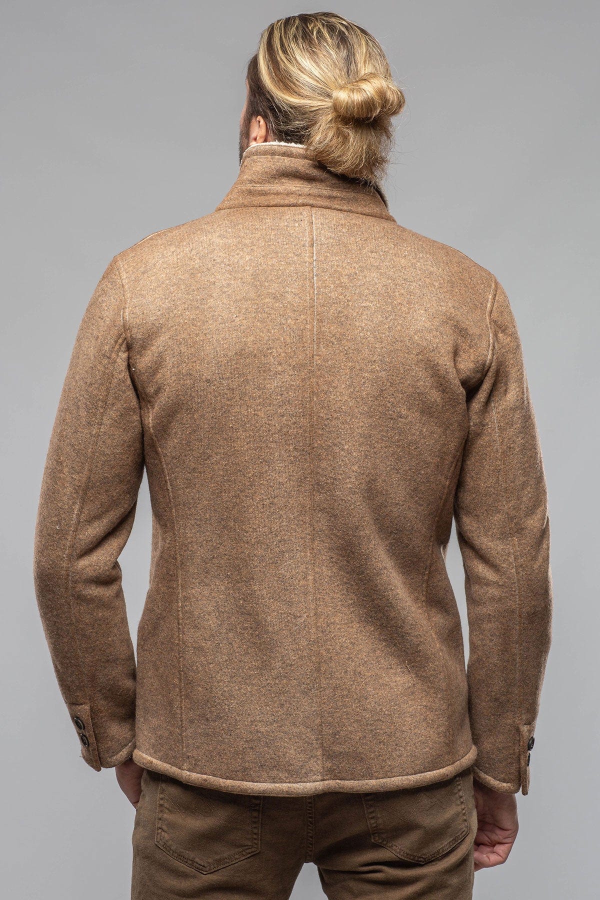 Gimo's Bale Sherpa Jacket In Tan | Warehouse - Mens - Outerwear - Cloth