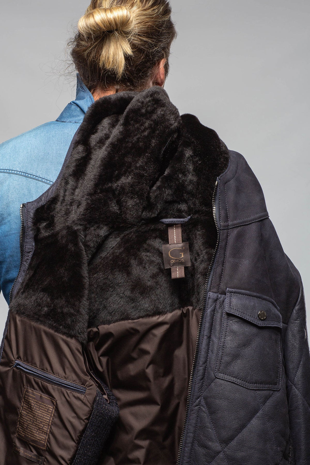 Gimo's Ithica Quilted Shearling Hybrid Mens - Outerwear - Shearling