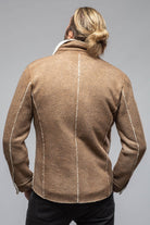 Kalispell Sherpa Shirt Jacket In Tan - AXEL'S