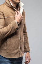 Gimo's Kalispell Sherpa Shirt Jacket In Beige | Warehouse - Mens - Outerwear - Cloth