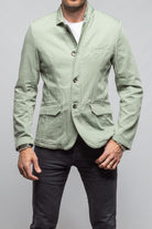 Lyndhurst Travel Jacket In Green - AXEL'S