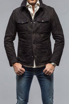 Gimo's Milo Quilted Jacket In Black Mens - Outerwear - Leather