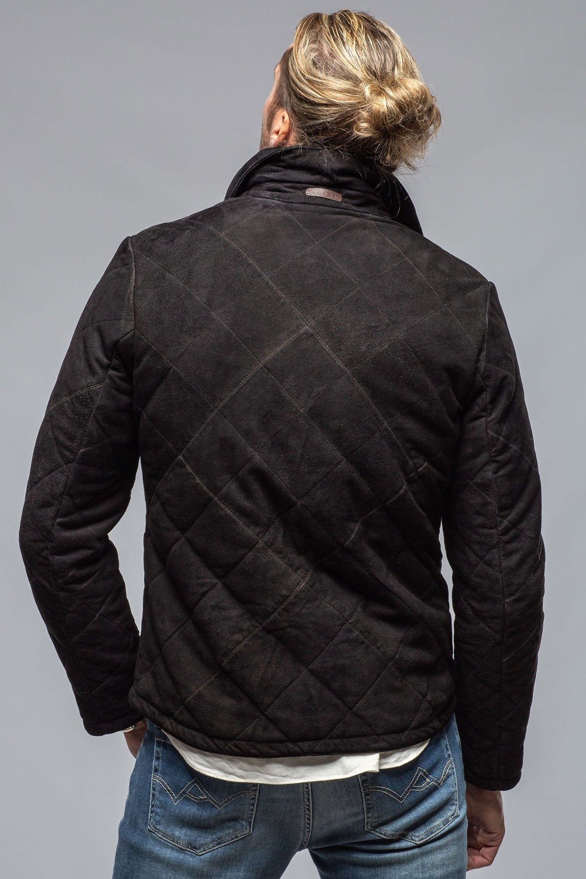 Milo Quilted Jacket In Black - AXEL'S