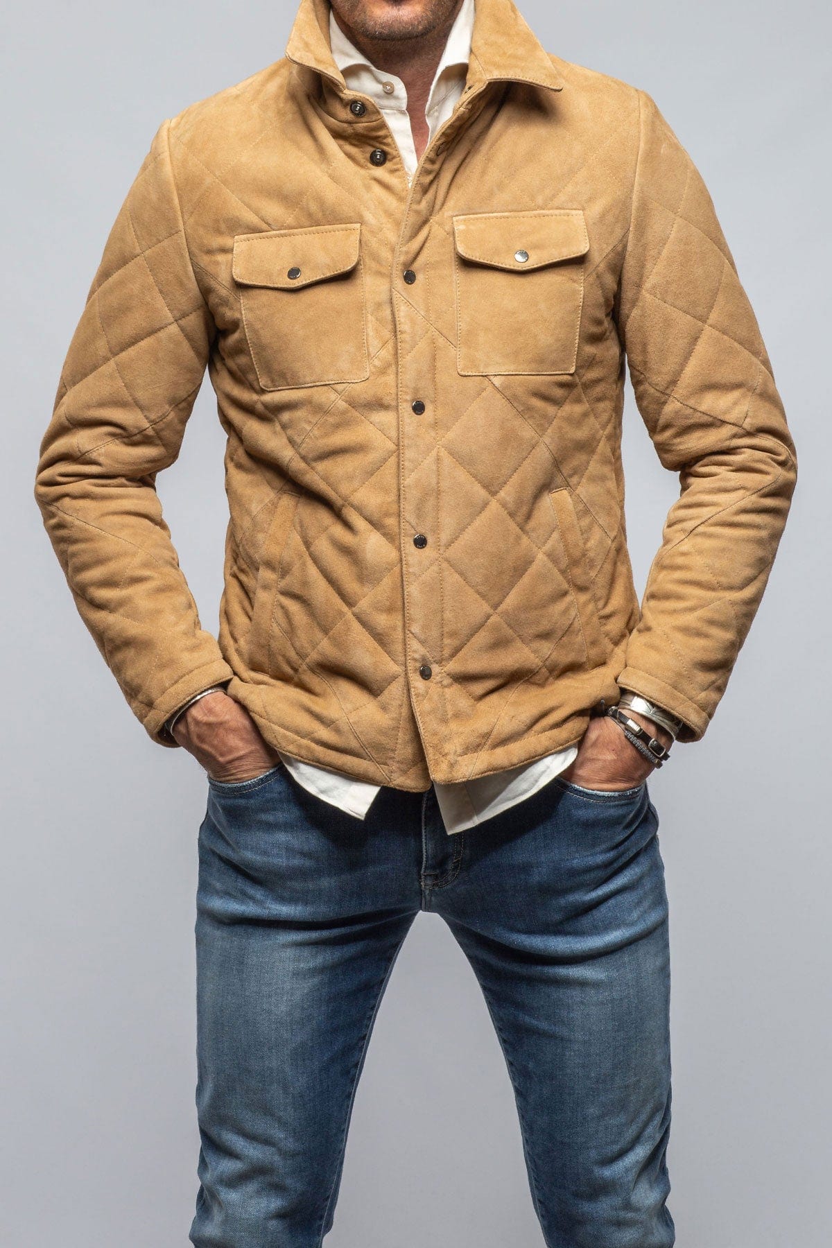 Gimo's Milo Quilted Jacket In Palomino | Axel's of Vail