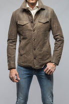 Odin Rugged Shirt Jacket In Southwest Beige - AXEL'S