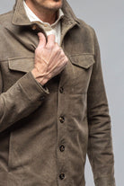 Odin Rugged Shirt Jacket In Southwest Beige - AXEL'S