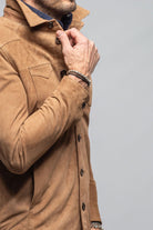 Gimo's Outrider Suede Corduroy Jacket In Brown Mens - Outerwear - Leather