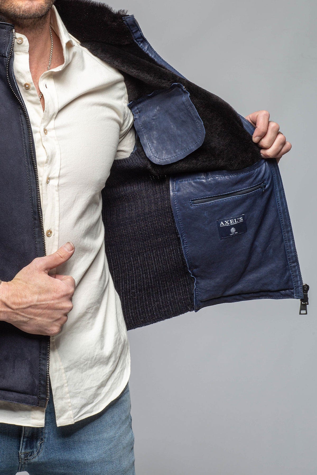 CTHY AEROGEL×LIMONTA MONSTER BLOUSON Gimo's Easton Quilted Jacket In Navy