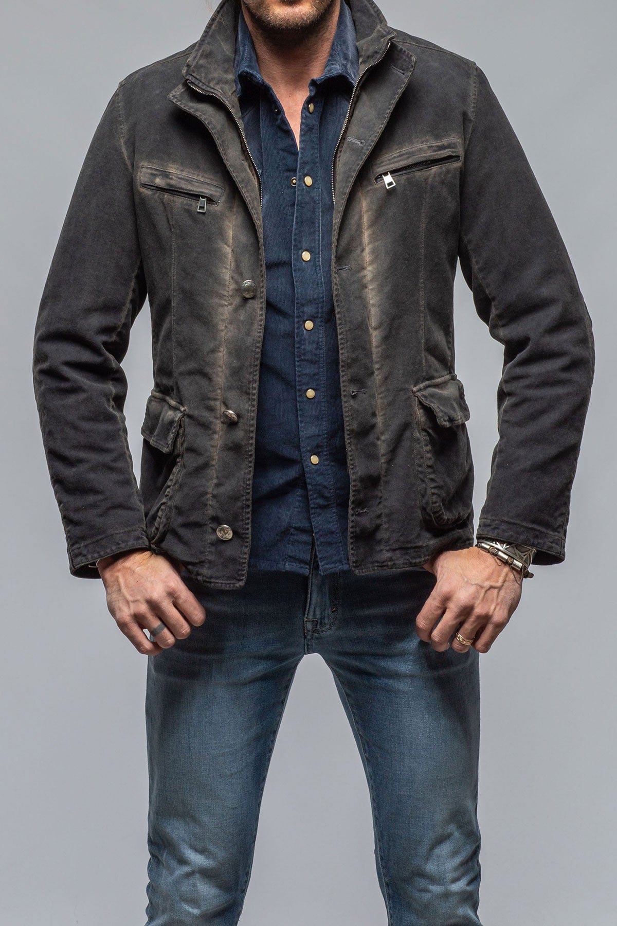 Richard Utility Moleskin Jacket - AXEL'S