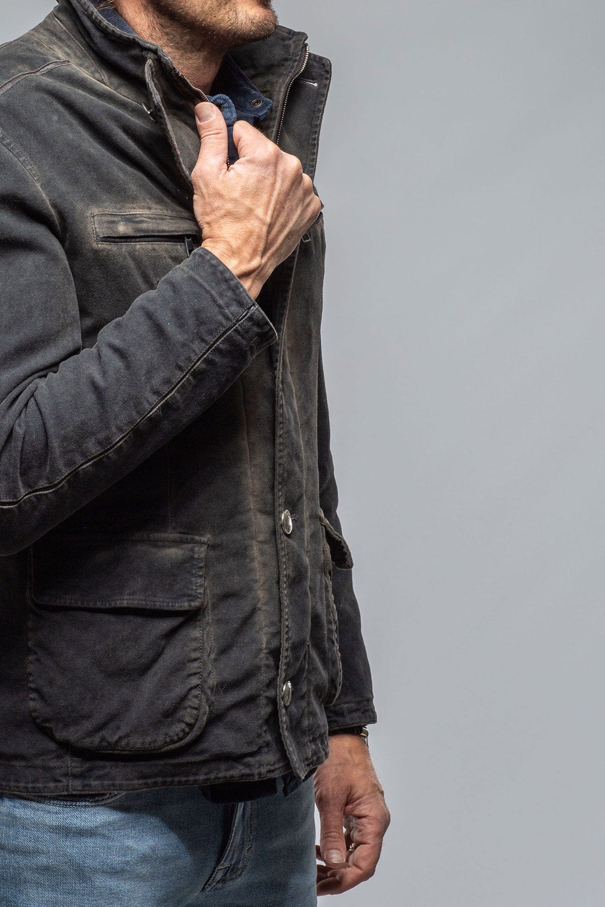 Richard Utility Moleskin Jacket - AXEL'S