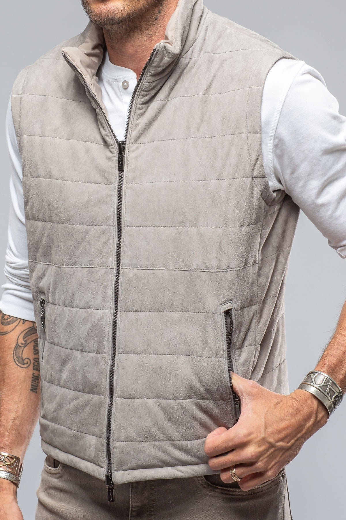 Salem Reversible Suede Vest