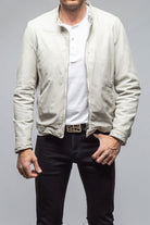 Gimo's Scout Moto In White Mens - Outerwear - Leather