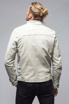 Gimo's Scout Moto In White Mens - Outerwear - Leather