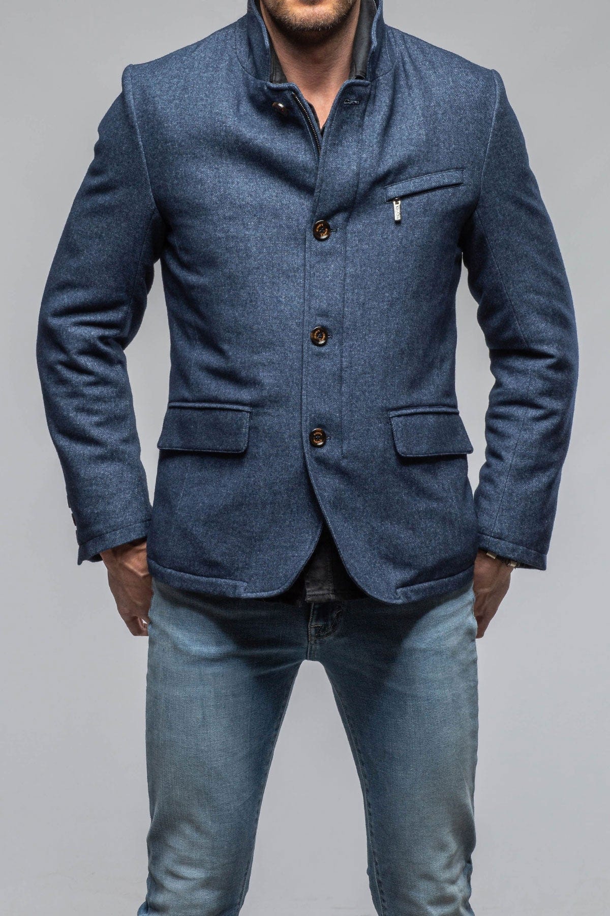 St. Andrews Wool Knit Jacket - AXEL'S