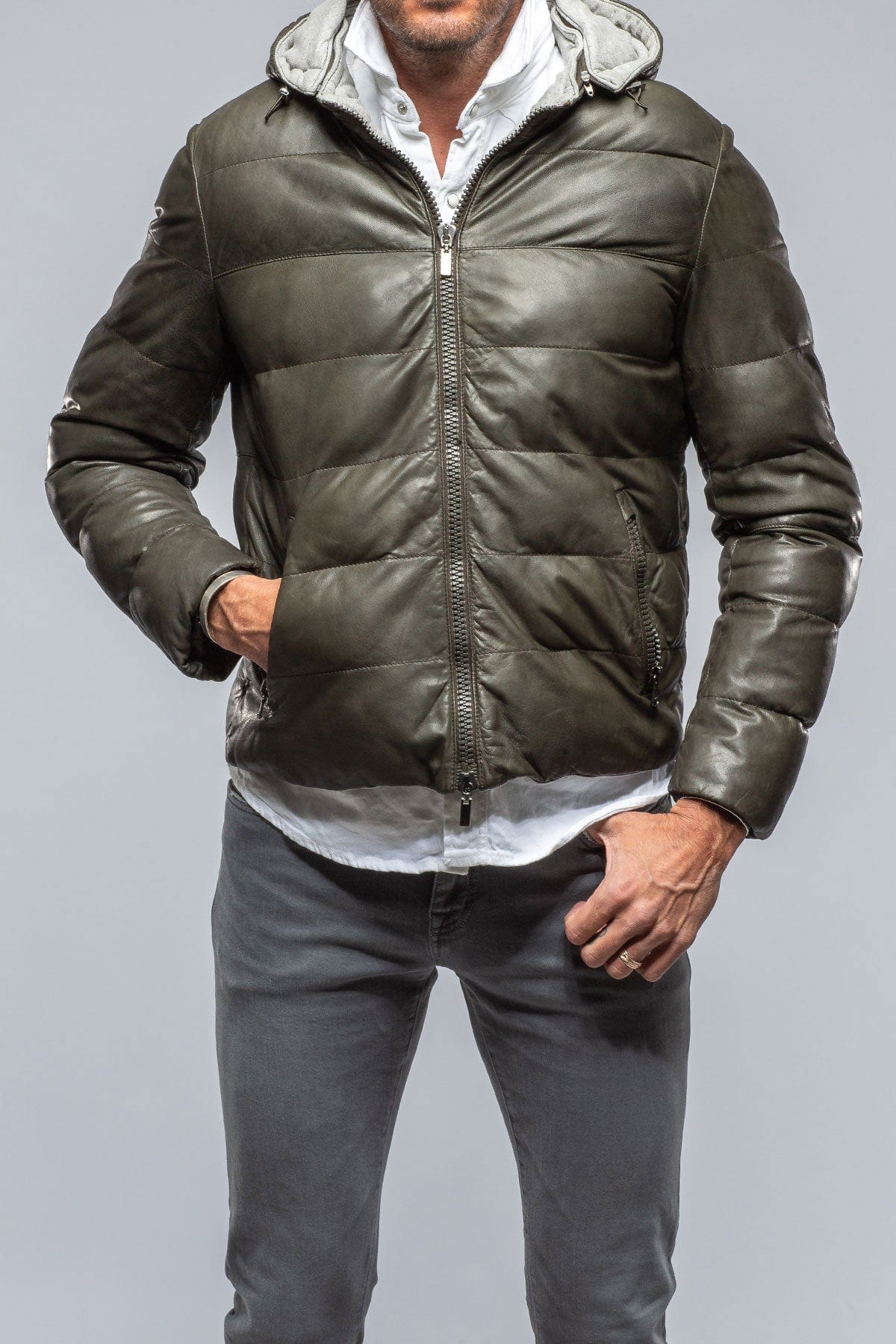 St. Anton Leather Puffer - AXEL'S