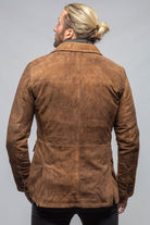 Gimo's Tiguan Suede Jacket In Vintage Cognac Mens - Outerwear - Leather